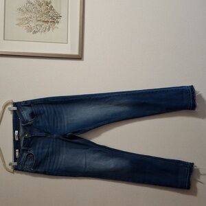 Vigoss Marley Straight Fray Hem High Rise Jeans Size 29